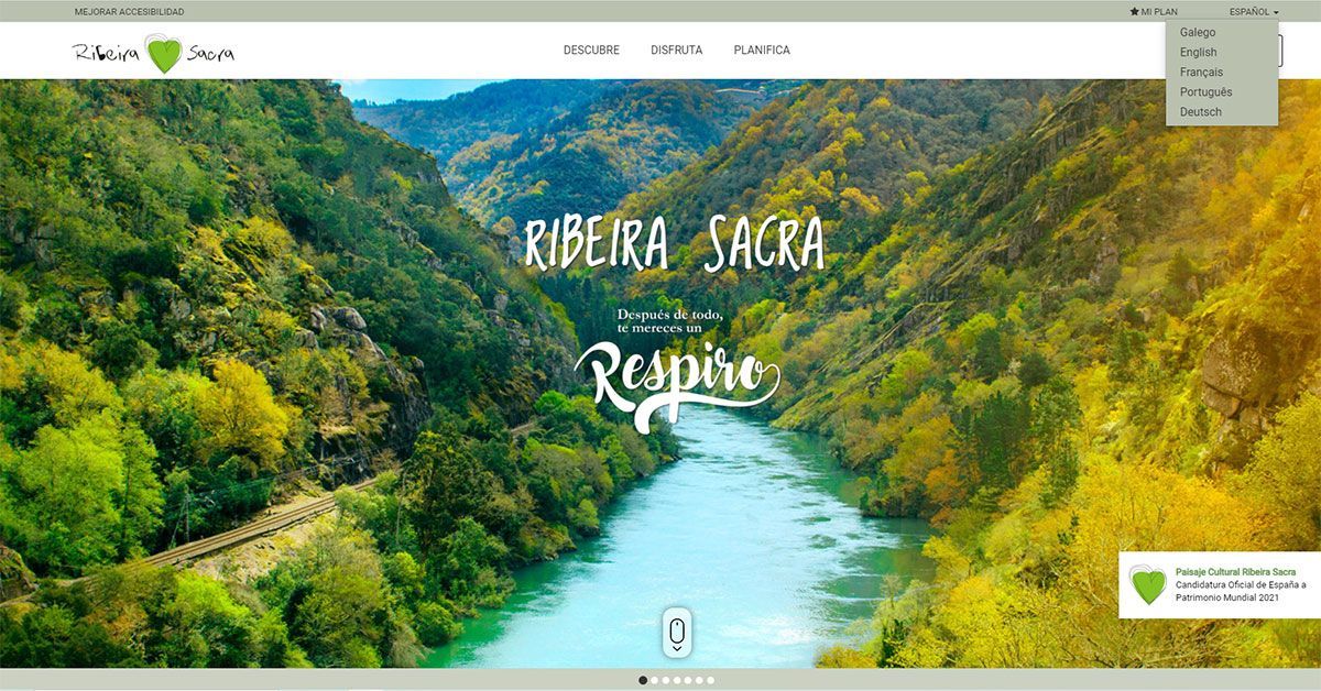 web consorcio ribeira sacra