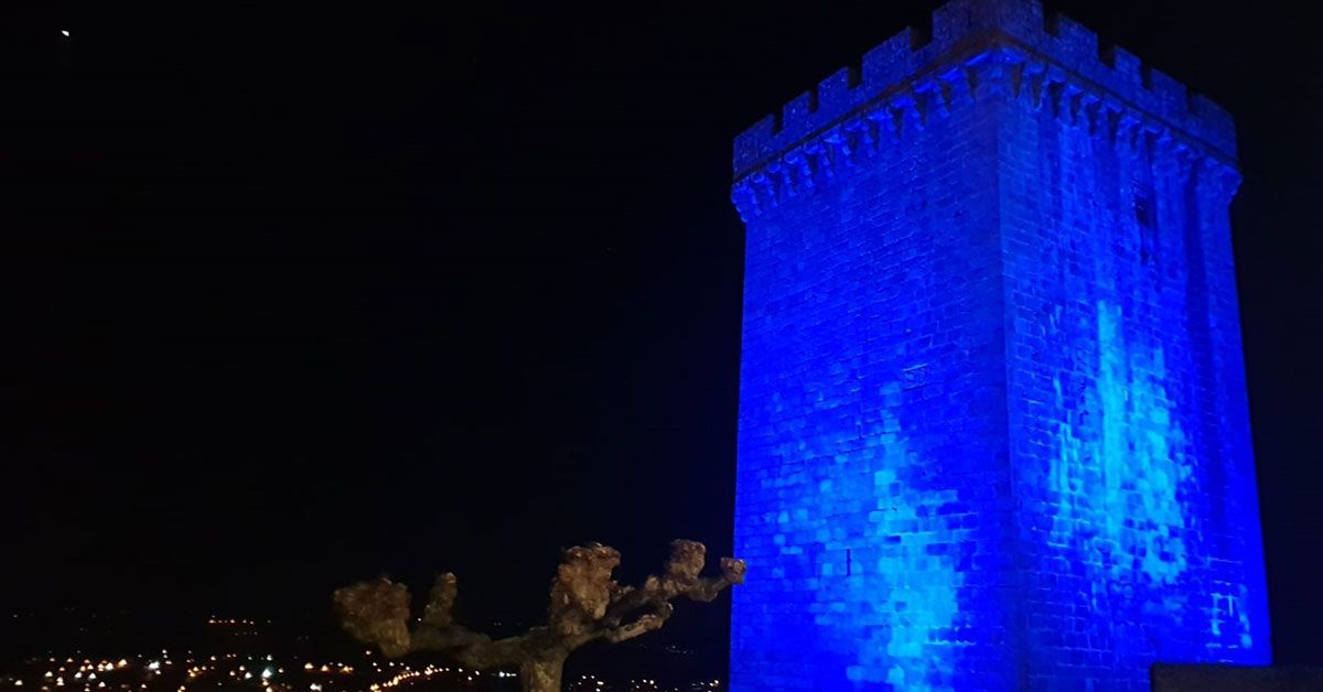 monforte torre homenaxe azul autismo