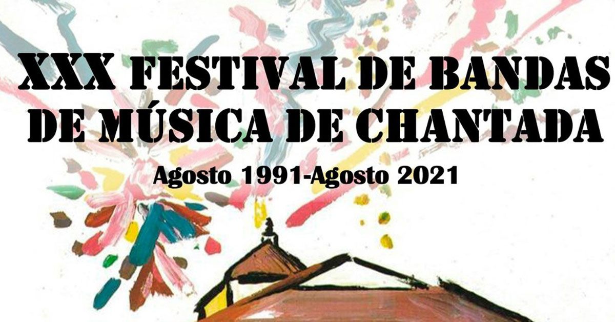 cartel festival de bandas de musica chantada