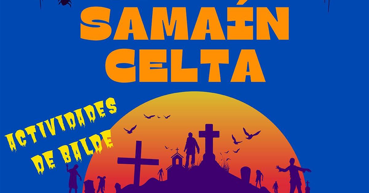 cartel samain celta chantada portada