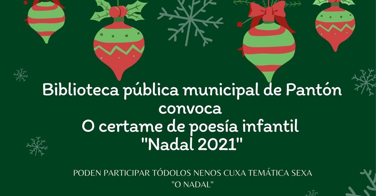 certame poesia infantil nadal 2021 panton