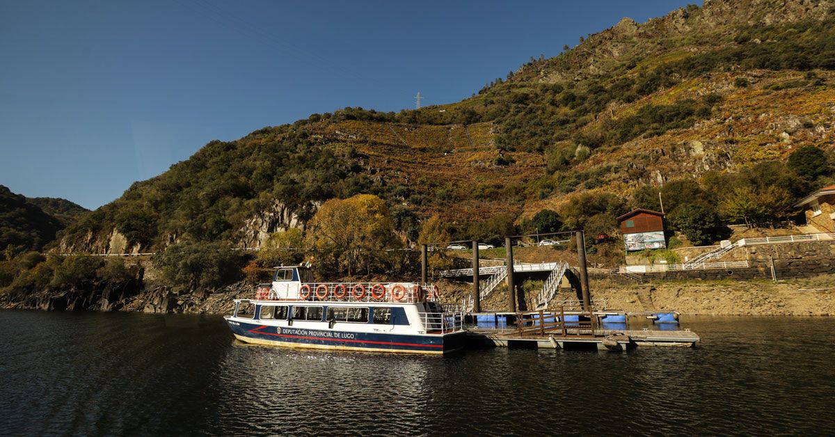 catamarán ribeira sacra