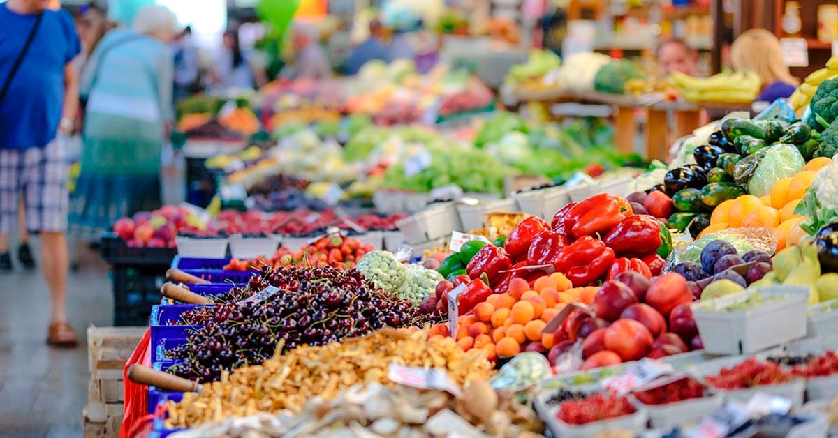 mercado comida alimentacion alimentos