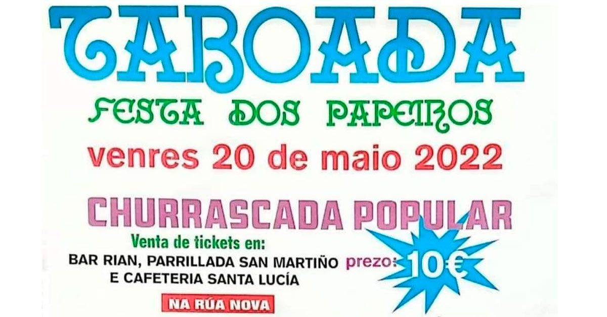 cartaz festa papeiros portada