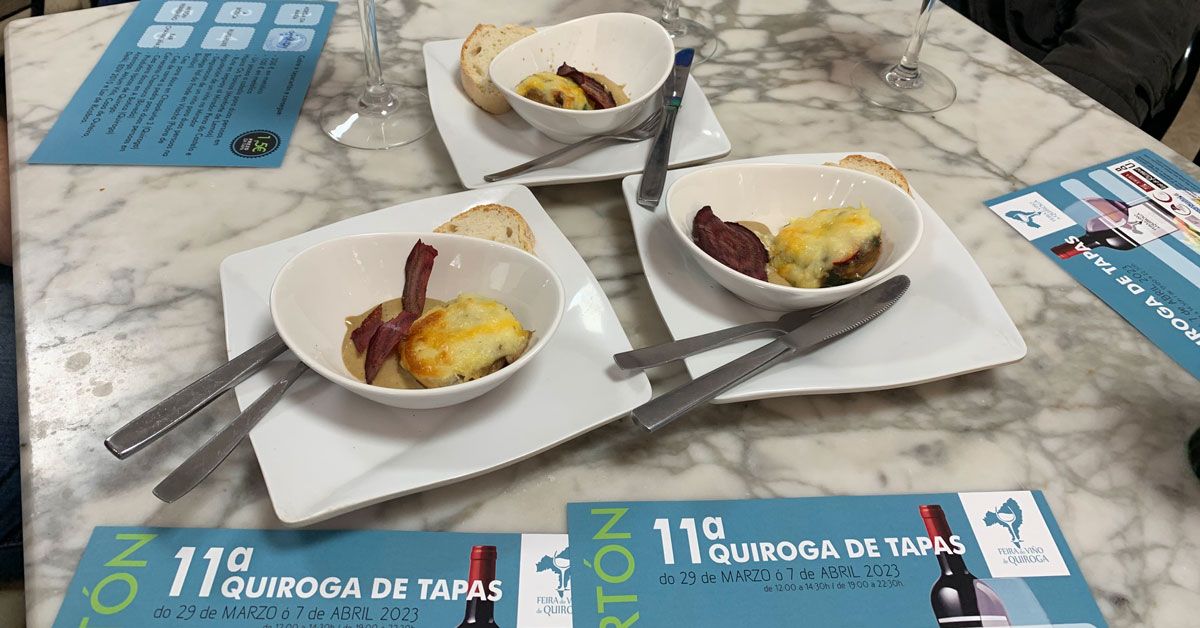 Gañador concurso Quiroga de Tapas