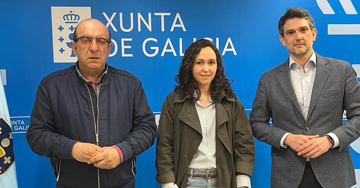 Xunta e Asociación Comerciantes Taboada