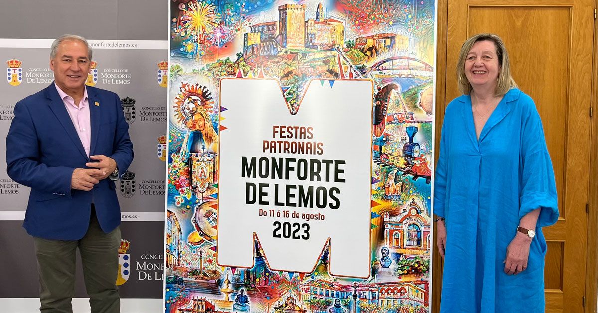 Festas patronais Monforte cartel