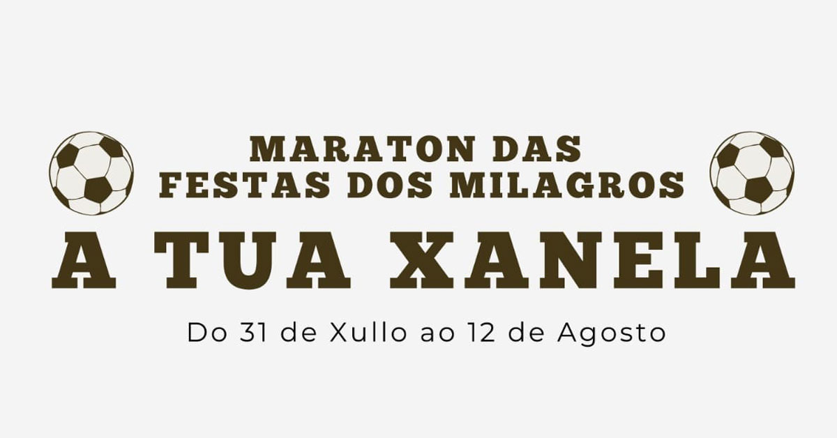 Maratón das Festas dos Milagros Taboada port