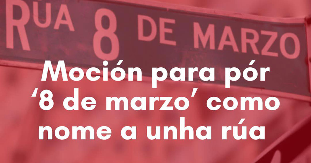 moción PSOE Chantada 8 de marzo