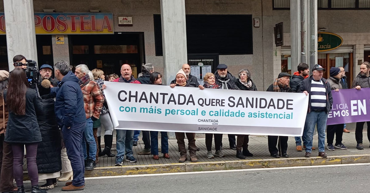 Chantada Quere Sanidade Santiago