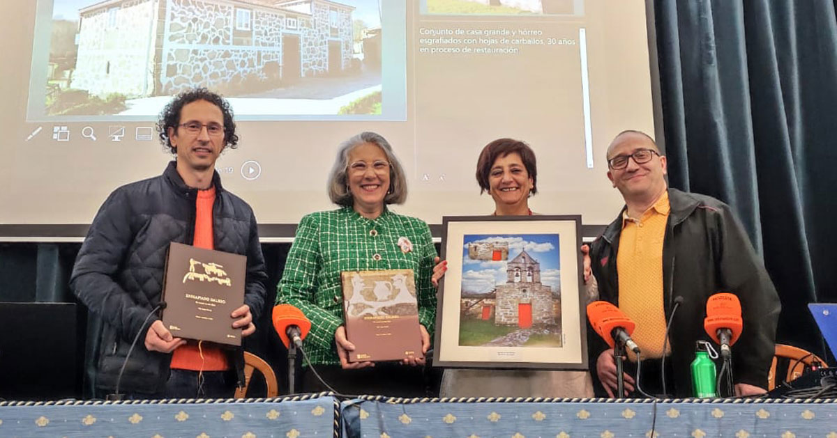 presentación Esgrafiado galego Monforte