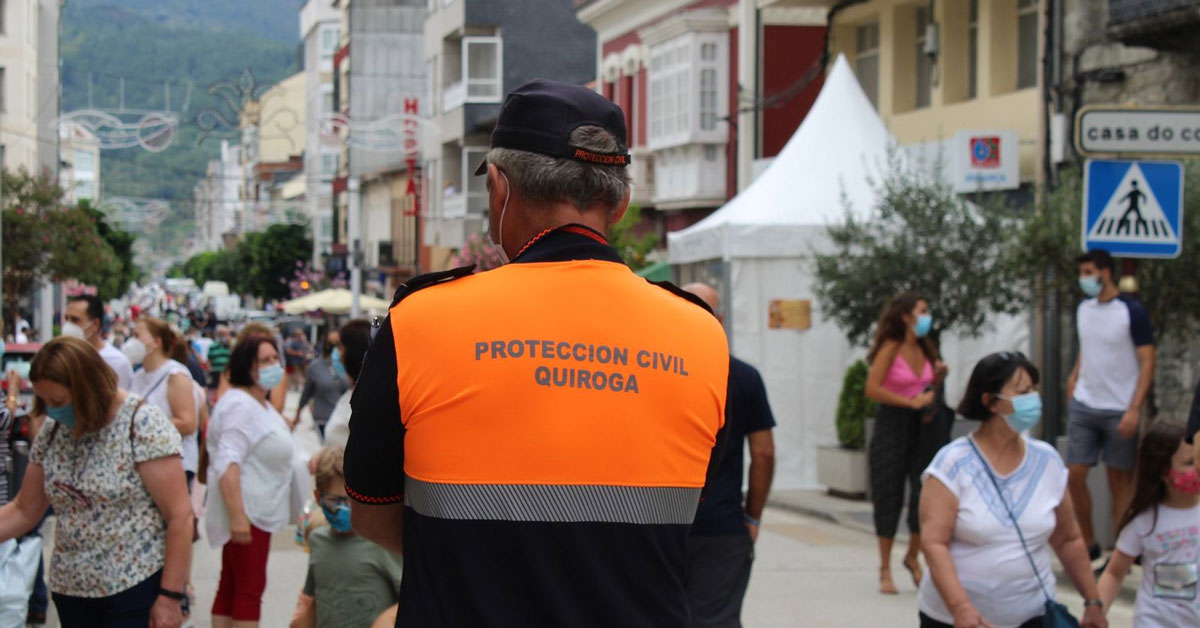 protección civil Quiroga