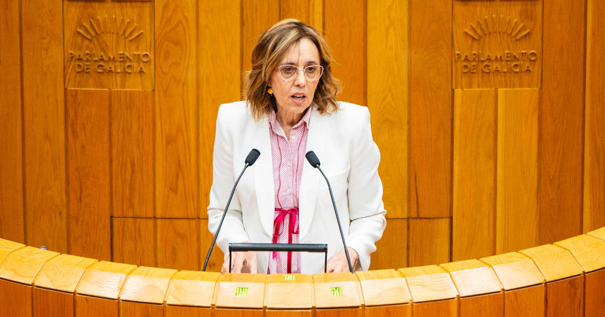 Raquel Arias Parlamento de Galicia Monforte