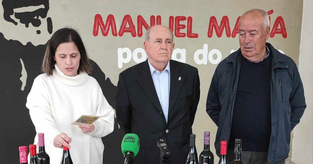 presentación mostra de viños Pantón 2024