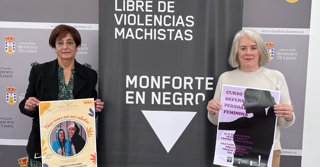 Presentación da campaña do 25 N de Monforte