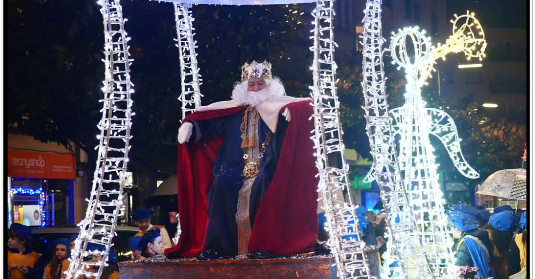 Imaxe da Cabalgata de Reis en Monforte de Lemos