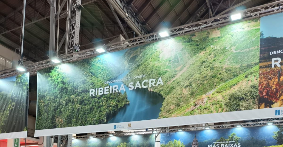 Expositor da Ribeira Sacra na Barcelona Wine Week