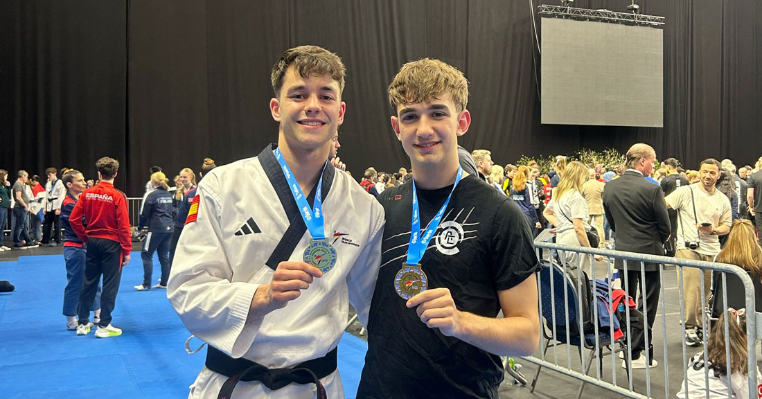 Alex-Losada-e-Mateo-Fernández-Campións-de-Europa-taekwondo