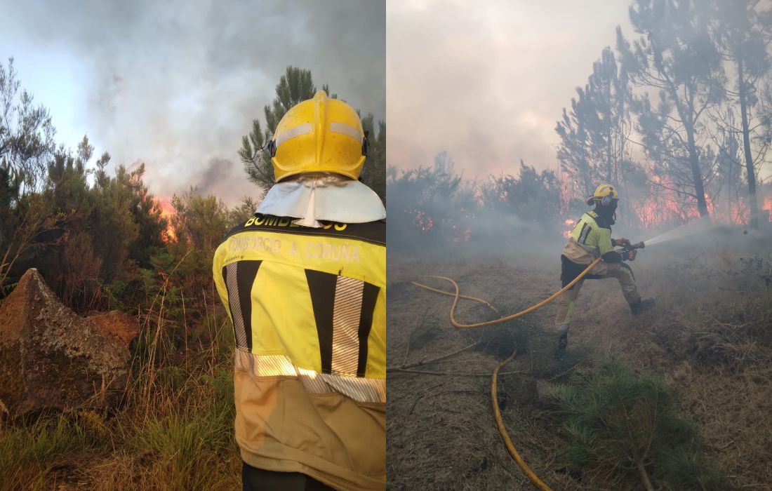 A CORUÑA bombeiros a lugo