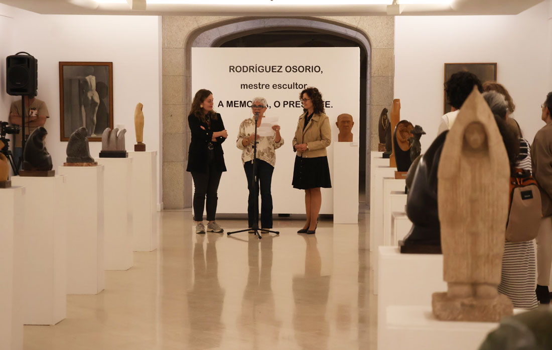 exposición-escultor-chantadino-Eduardo-Rodríguez-Osorio-Pazo-San-Marcos