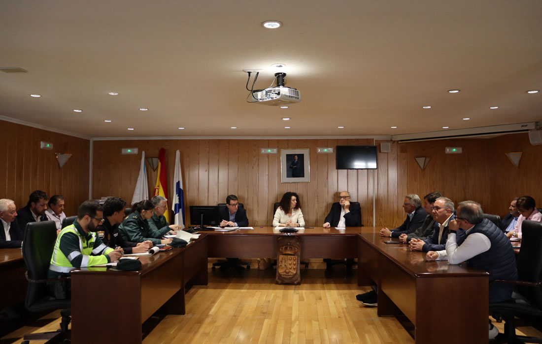 reunión-dispositivo-seguridade-eclipse-solar-Sarria