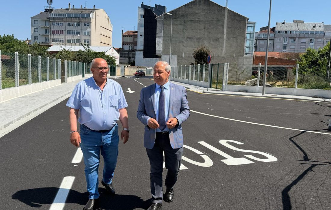 Apertura da rúa Roberto Martínez Andrade