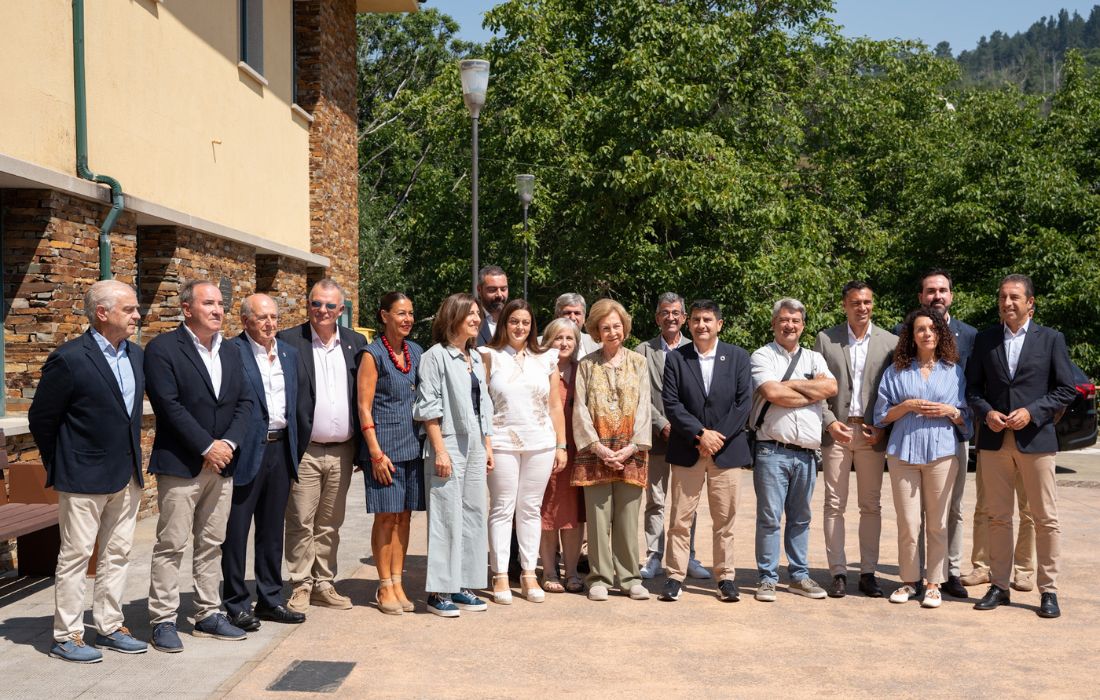 visita-raiña-sofia-folgoso