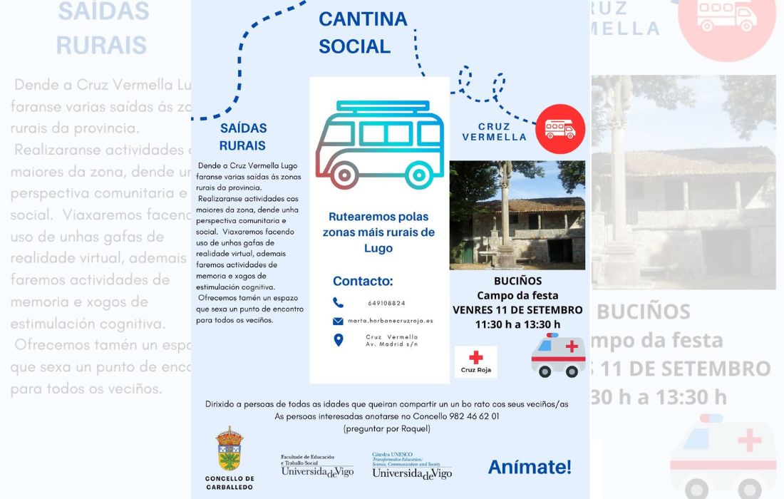 Cantina Social Cruz roja Carballedo