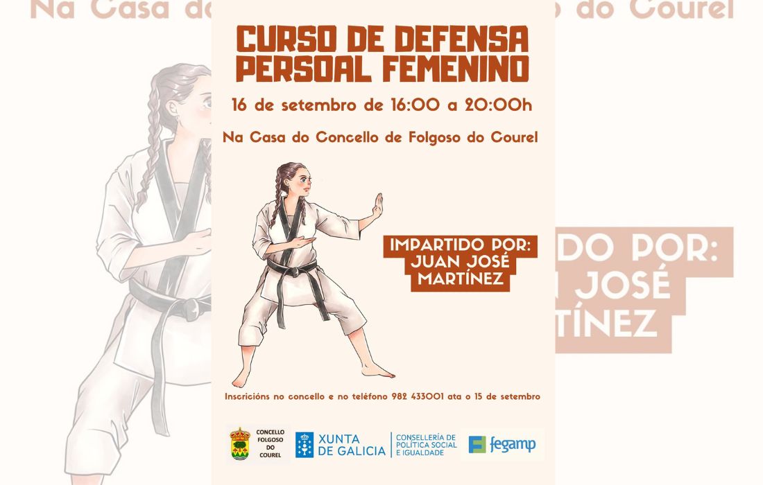 Defensa persoal feminina Folgoso do Courel