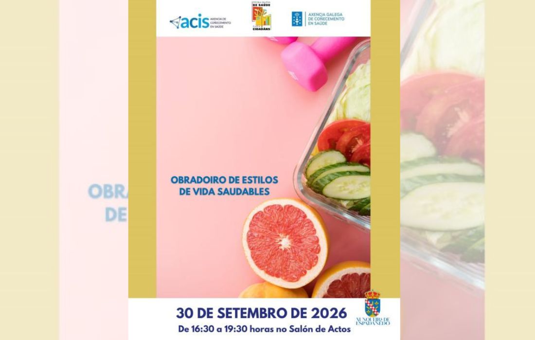 Obradoiro estilos de vida saudables Xunqueira de Espadanedo