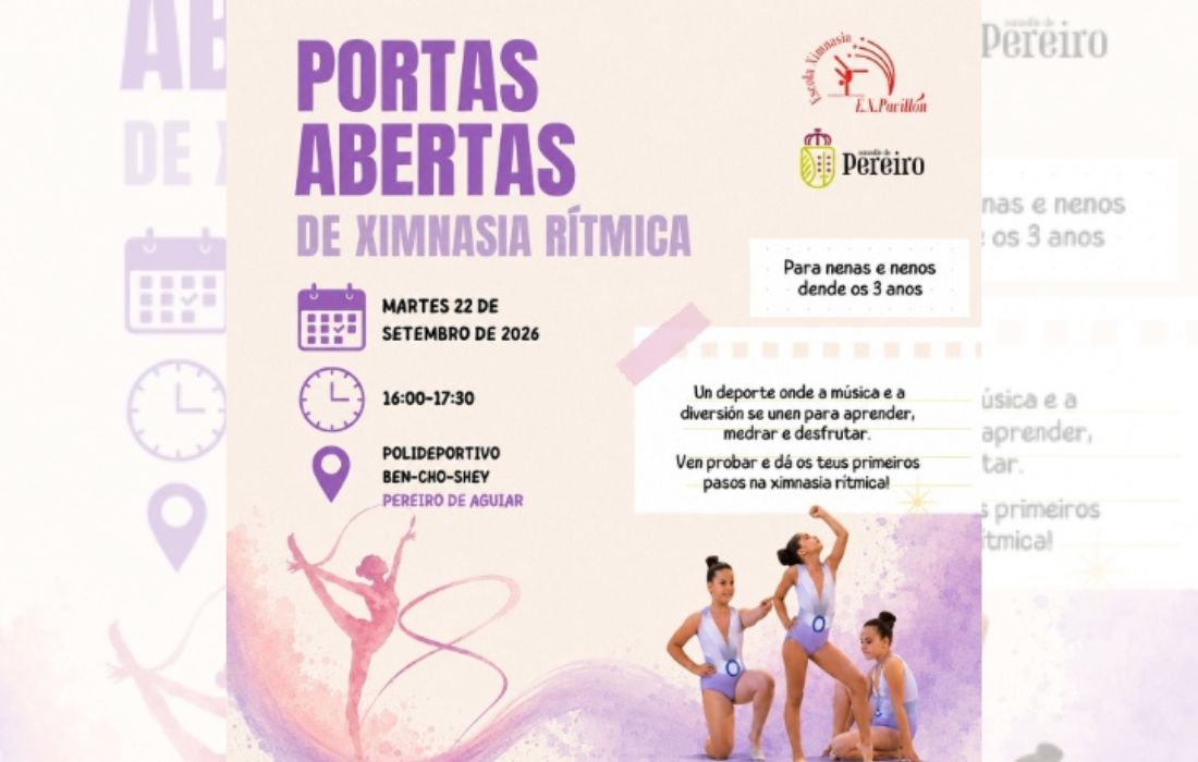 xornada portas abertas ximnasia ritmica Pereiro de Aguiar