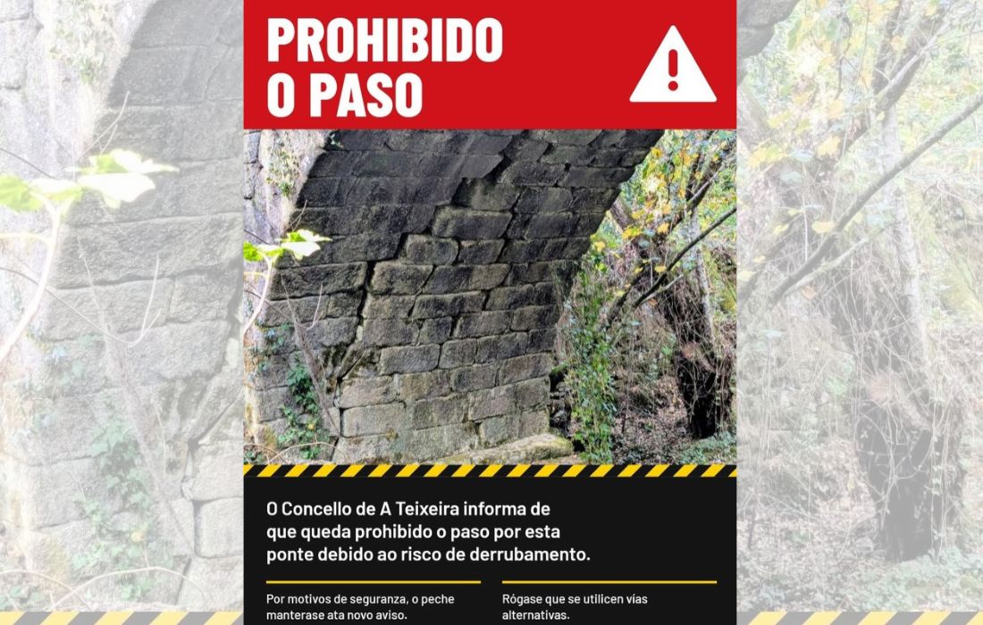 A Teixeira paso prohibido