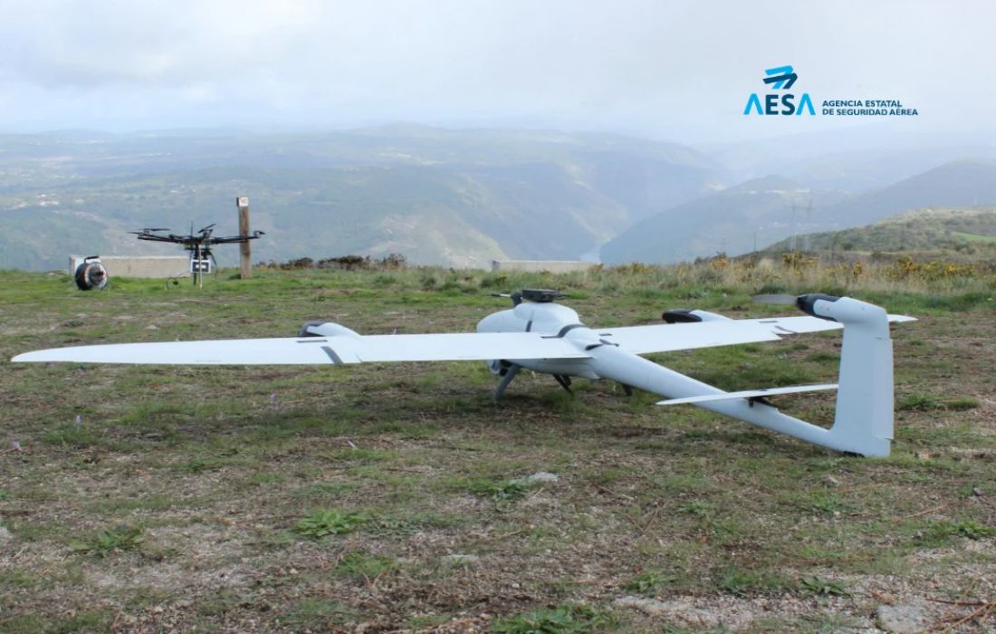 AESA-dron-aerodromo