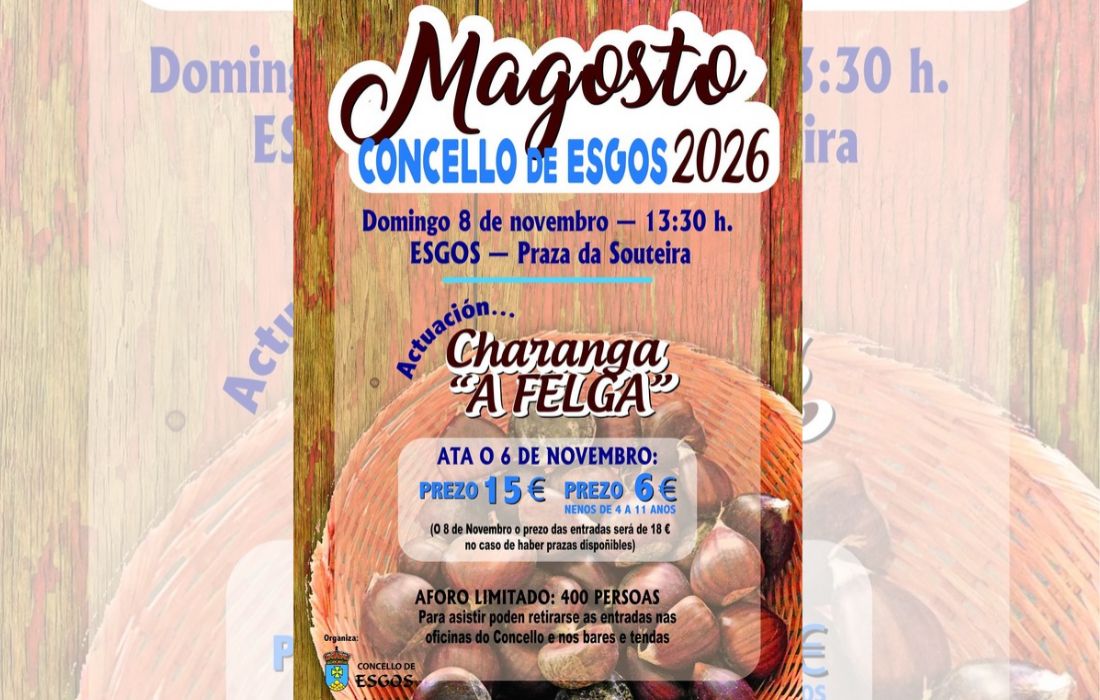 Magosto Esgos 2026