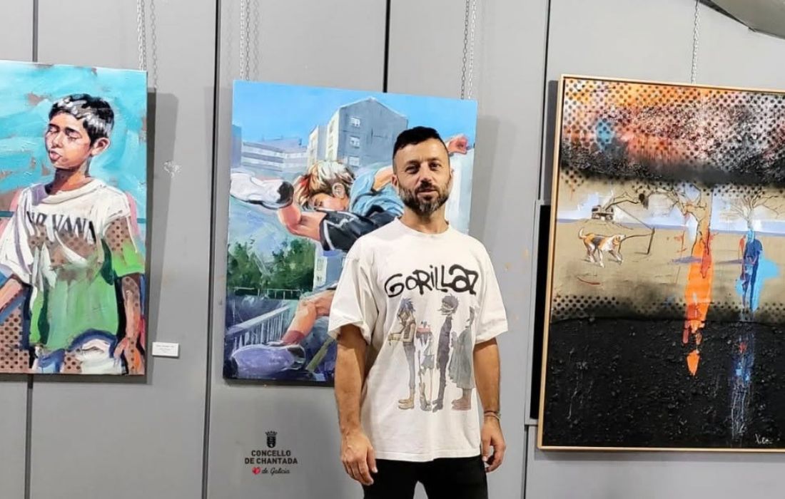 Xandre Otero 'Habitando no lenzo' Chantada
