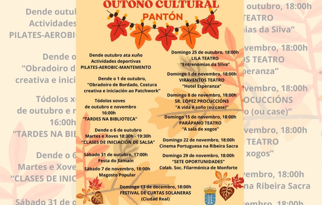 outono cultural Pantón