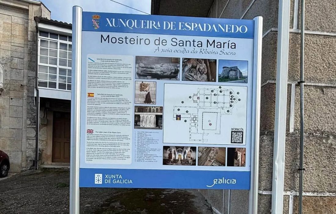 paneis informativos Xunqueira de Espadanedo