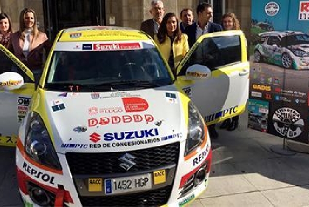 Representantes dos Concellos polos que discorrerá a proba xunto ao presidente da Federación Galega de Automobilismo e a vicepresidenta da Escudaría Miño presentaron a proba.