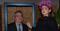 Sara Frida Kahlo Calderón e o seu marido Humberto Rivera