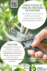 curso poda frutais chantada