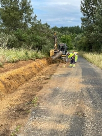 obras estrada sober doade