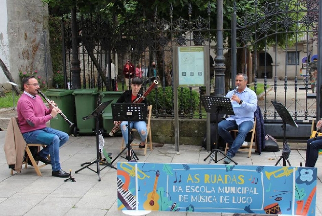 ruadas banda musica lugo