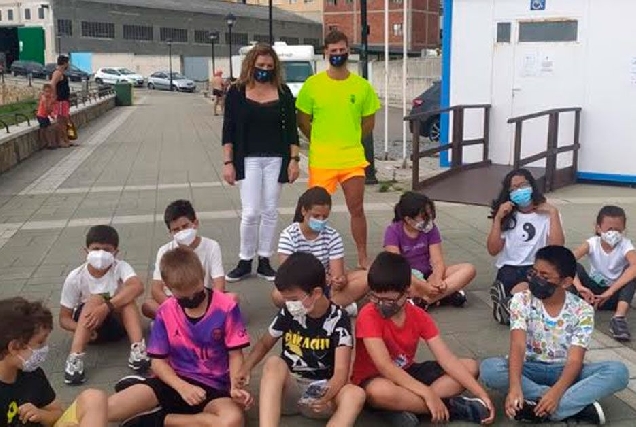 BURELA actividades ao aire libre no Centro de Educacion Medioambiental Gaia 1.