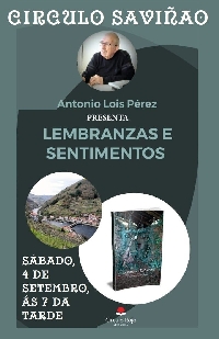 cartel libro lembranzas e sentimentos savinao