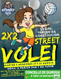 cartel torneo volei quiroga