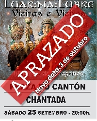 cartel chantada luar na lubre