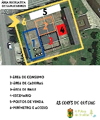 cartel area recreativa samugueiros pobra brollon