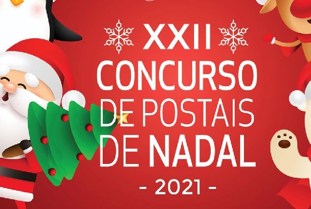 1 Concurso de postais de Nadal cervo