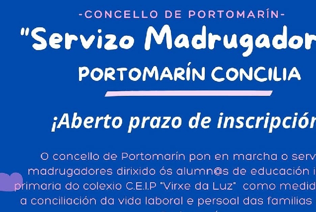 servizo madrugadores portomarin