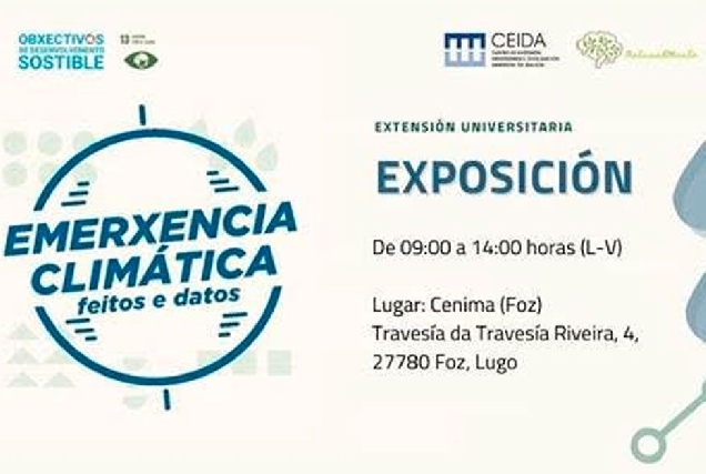 cartel emerxencia climatica uned